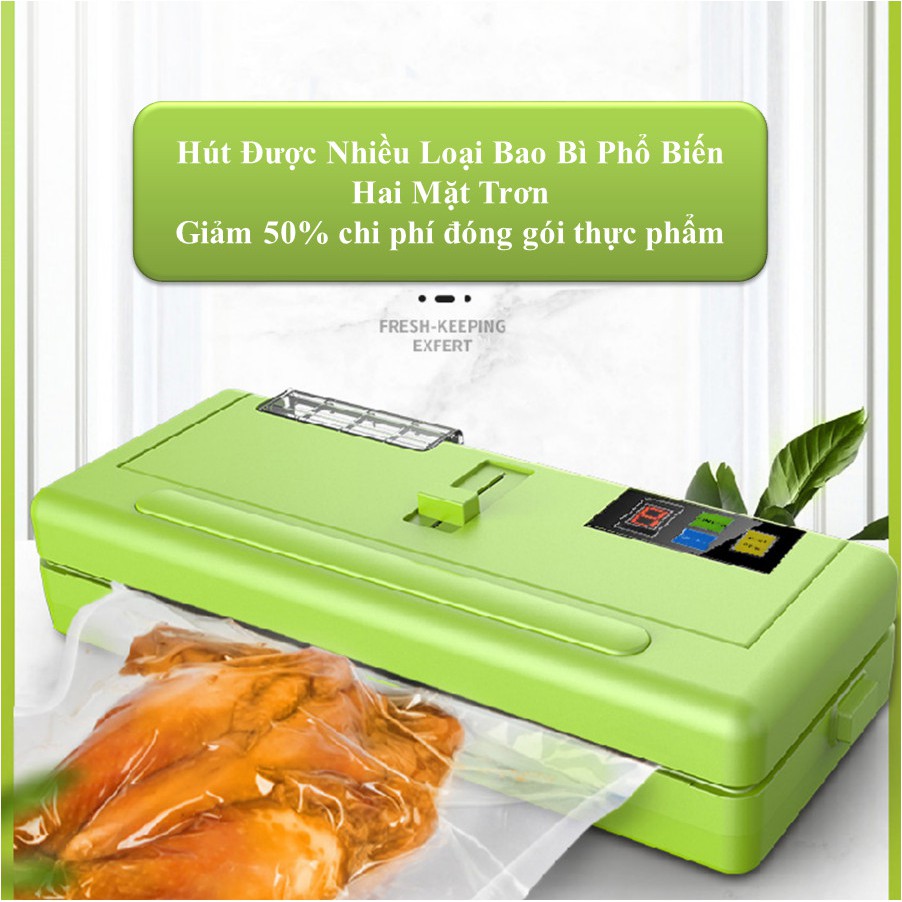 Máy hút chân không thực phẩm, Máy Hút Chân Không Kén Túi P280 TẶNG KÈM TÚI CAO CẤP- Nhập Khẩu Chính Hãng.