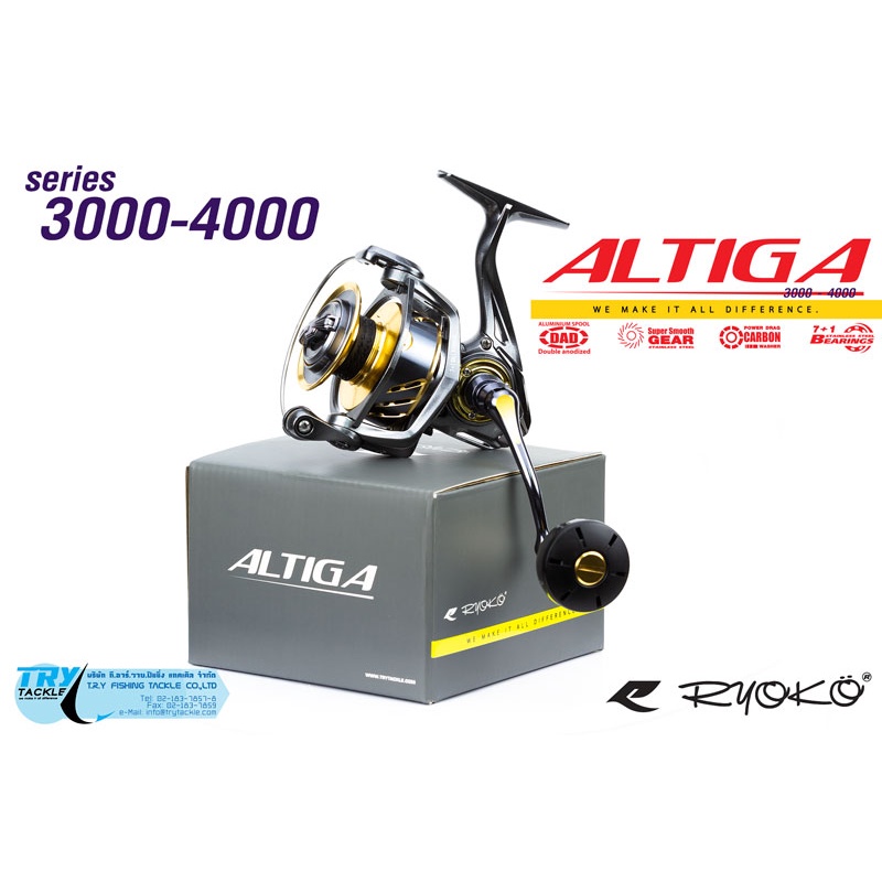 Máy câu Ryoko Altiga Ryoko Việt Nam Dòng Máy Câu Được Ở Khu Vực Ngọt, Mặn, Lợ