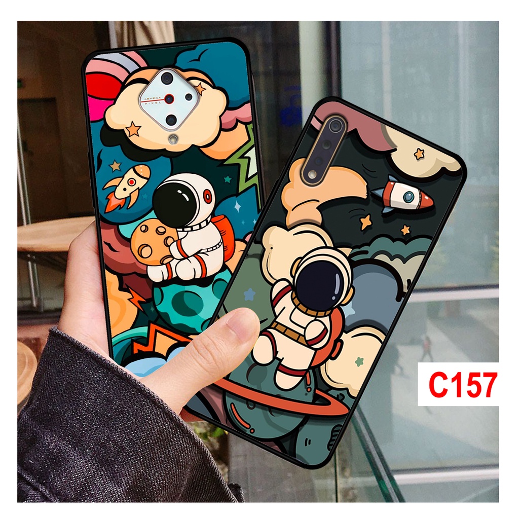 Ốp lưng vivo s1 - s1 pro in hình phi hành gia, vũ trụ ngân hà . ốp vivo rẻ bền đẹp