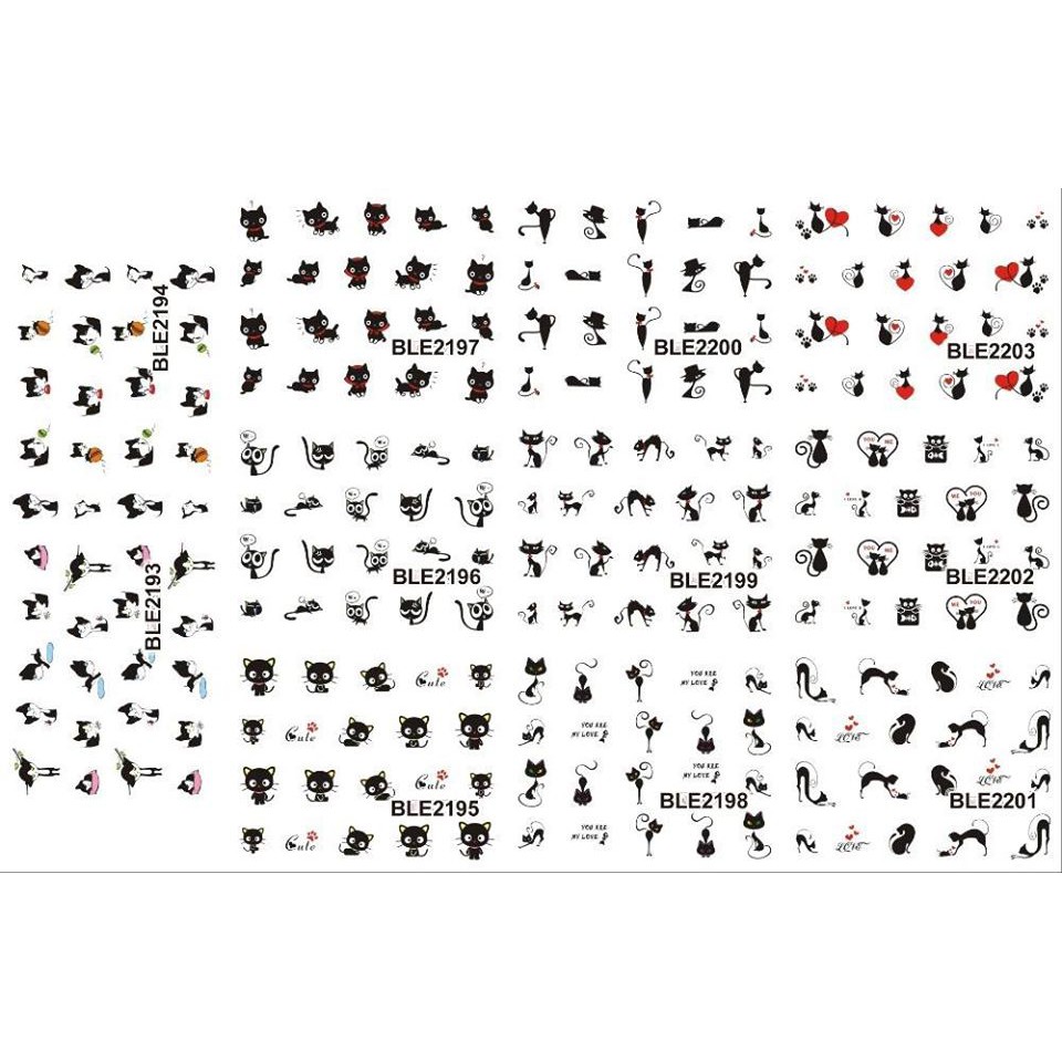 DÁN MÓNG NƯỚC MÃ BLE (2194-2203)