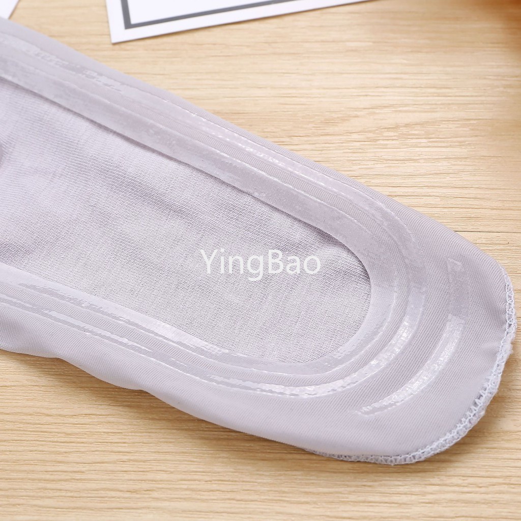 Vớ Thuyền Cổ Thấp Mềm Mại Co Giãn Chống Trượt Dễ Thương Dành Cho Nữ