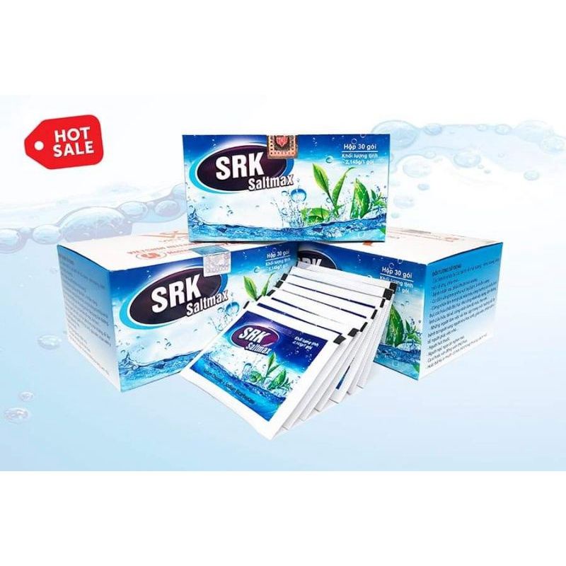 Hộp 30 gói Muối Rửa Mũi SRK Saltmax