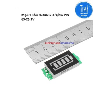 Mạch Báo Dung Lượng Pin 6S-25,2V