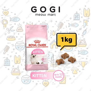 Hạt Royal Canin KITTEN [1KG] cho mèo con từ 4-12 tháng tuổi - Thức ăn dinh dưỡng thú cưng Gogi MEOW MART