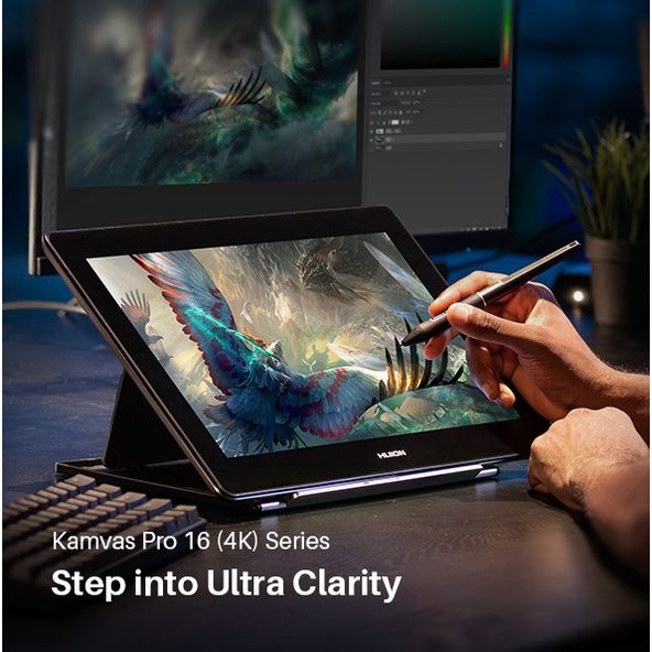 Bảng vẽ LCD Huion Kamvas Pro 16