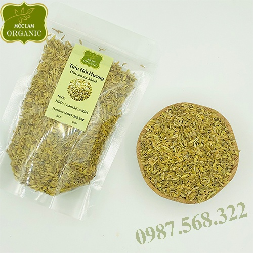 Tiểu Hồi Hương, hạt tiểu hồi cao cấp Mộc Lam Túi zíp 100g - 200g