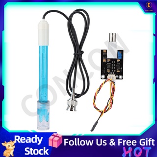 Concon Mô-đun cảm biến đo độ PH kèm theo đầu dò chất lượng cao chuyên dụng