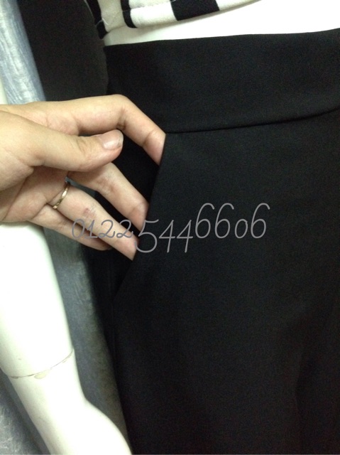 [MAY THEO SỐ ĐO]Quần ống suông lưng rời,có túi, khoá sau | BigBuy360 - bigbuy360.vn