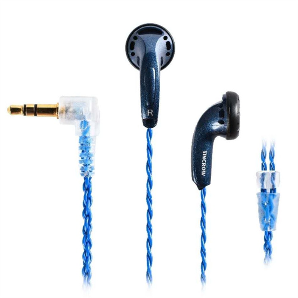 YINCROW RW-9 Dynamic Driver In Ear Earphone Earbud Flat Head Plug Earplugs Earbud Metal Earphone Headset MX500 Earbud