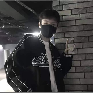 ÁO KHOÁC BOMBER SUPREME ĐEN