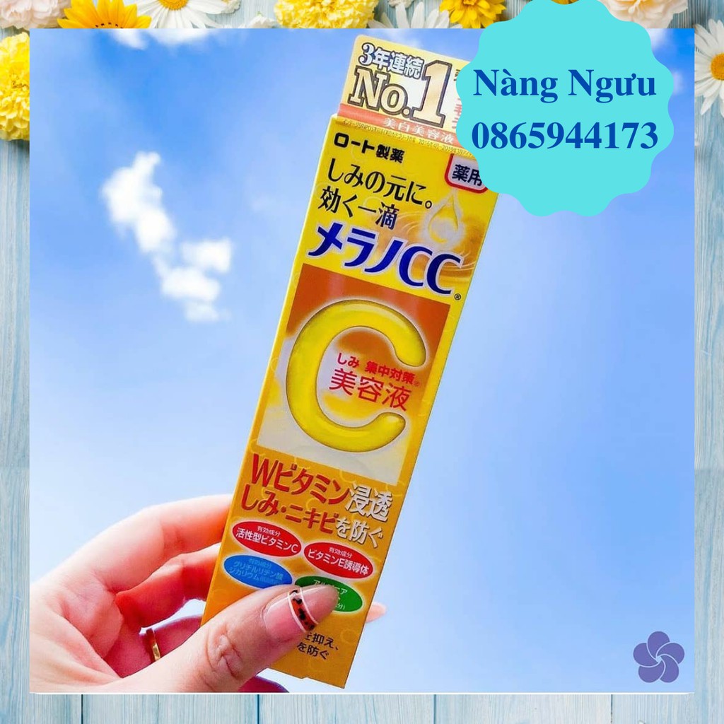 Serum Melano CC, Serum Cho Da Dầu Mụn Dưỡng Trắng, Ngăn Ngừa Mụn Và Chống Lão Hóa Da Hiệu Quả Số 1 Nhật Bản | BigBuy360 - bigbuy360.vn