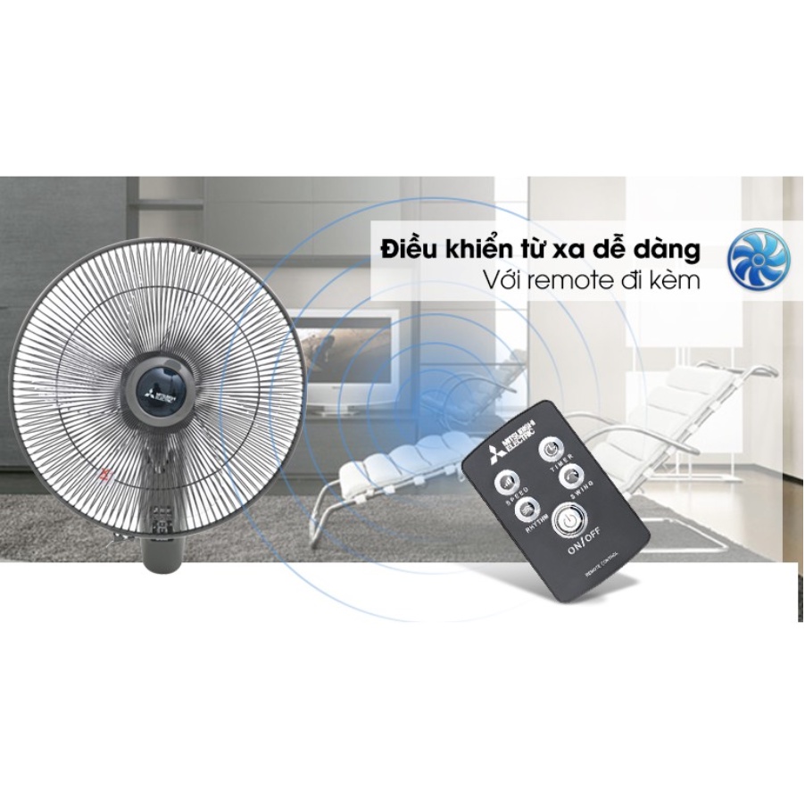 Quạt treo tường Mitsubishi W16-RA