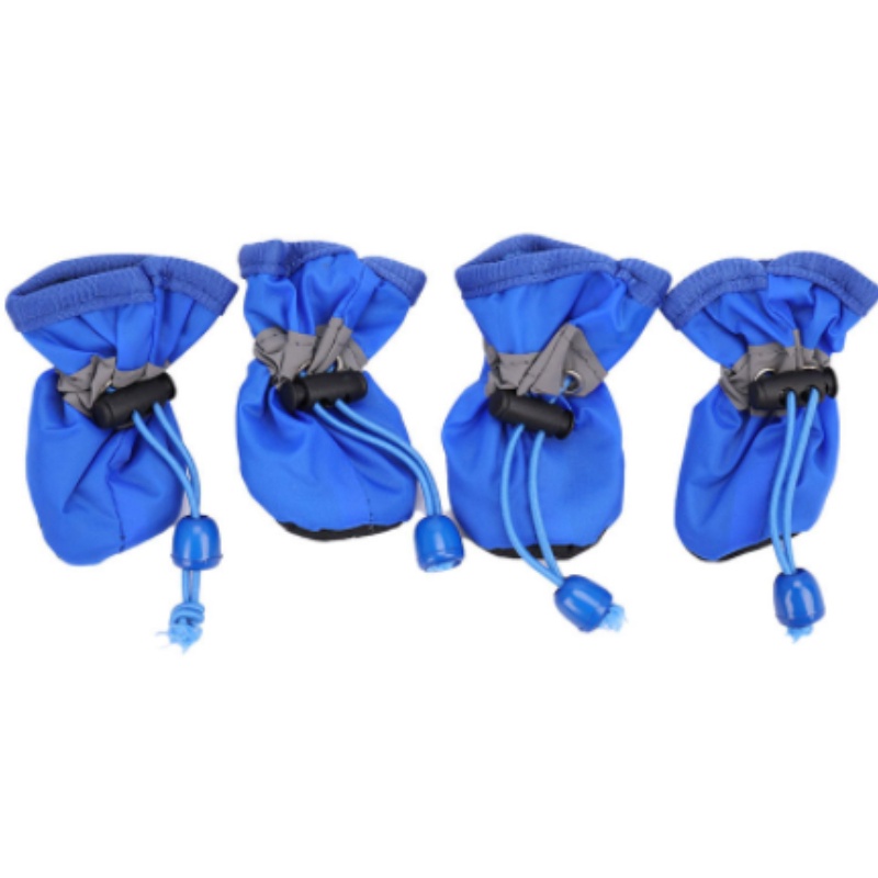 ⭐Hot!⭐Ủng Đi Mưa Chống Nước Chống Trượt Cho Thú Cưng - Bộ 4 Cái