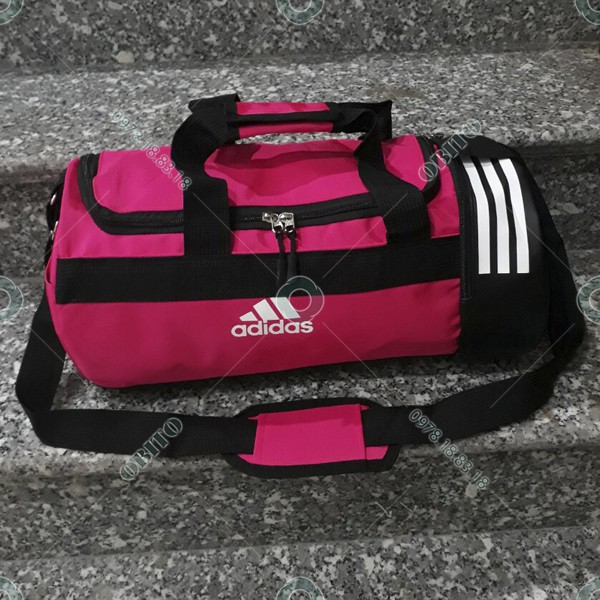 [FREESHIP] Túi trống đựng đồ thể thao, du lịch ADIDAS sọc ngang nhỏ gọn