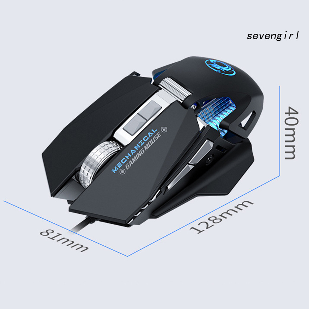 IMICE Chuột Chơi Game Có Dây Sev-Mice T96 7 Nút Bấm
