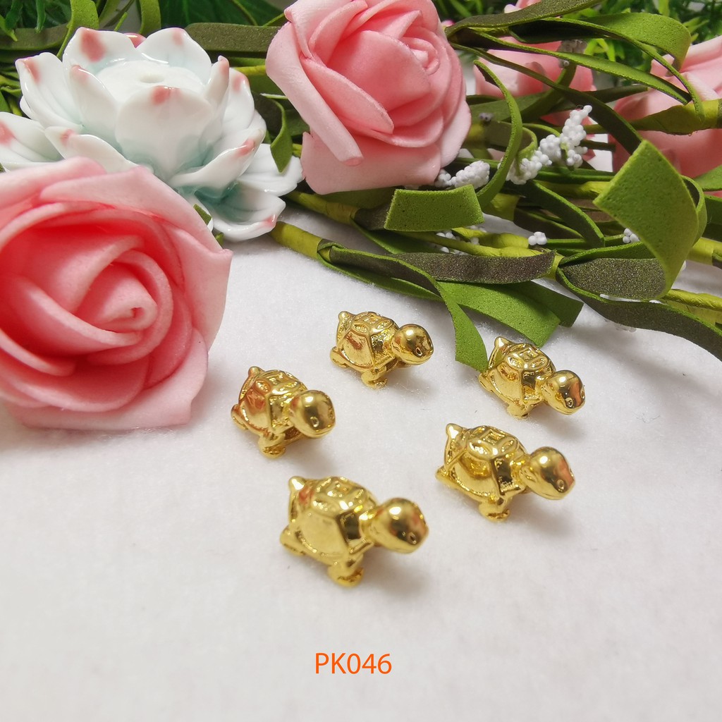 CHARM RÙA VÀNG PHỐI VÒNG CHUỖI TRANG SỨC PHỤ KIỆN NAM NỮ PK046