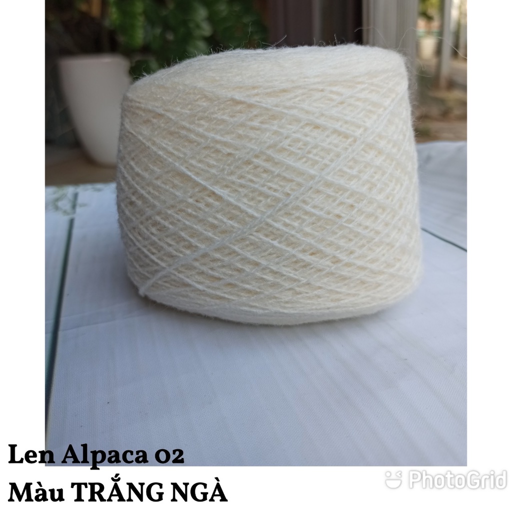 LEN ALPACA 100g siêu ấm siêu mềm