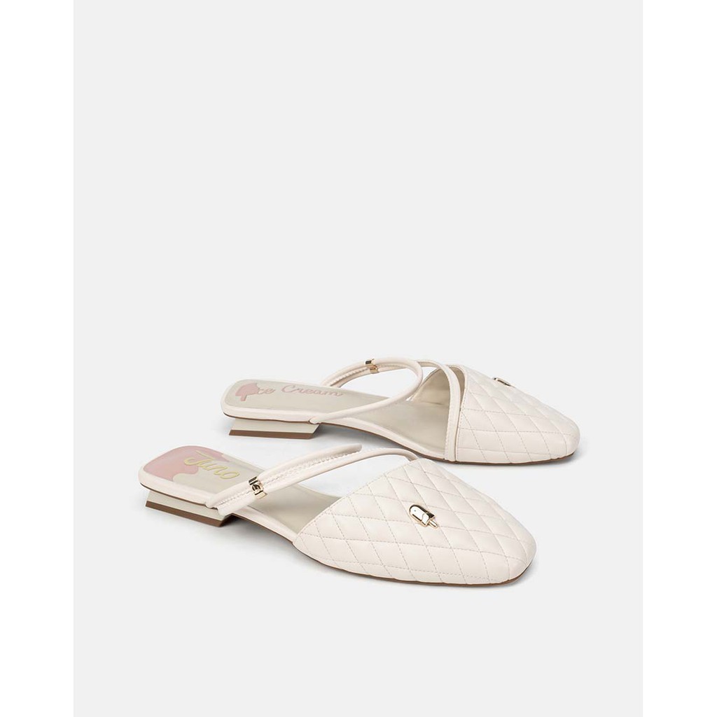 JUNO - Giày Búp Bê Mặt Giày Chần Bông Đính Trang Trí Cây Kem - BB03071 | BigBuy360 - bigbuy360.vn