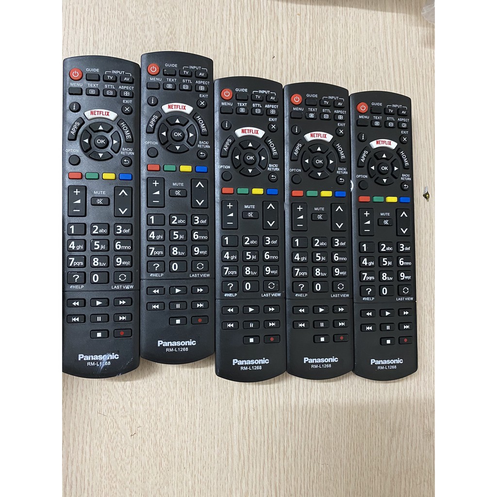 Remote, điều khiển tivi Panasonic RM-L1268 đa năng