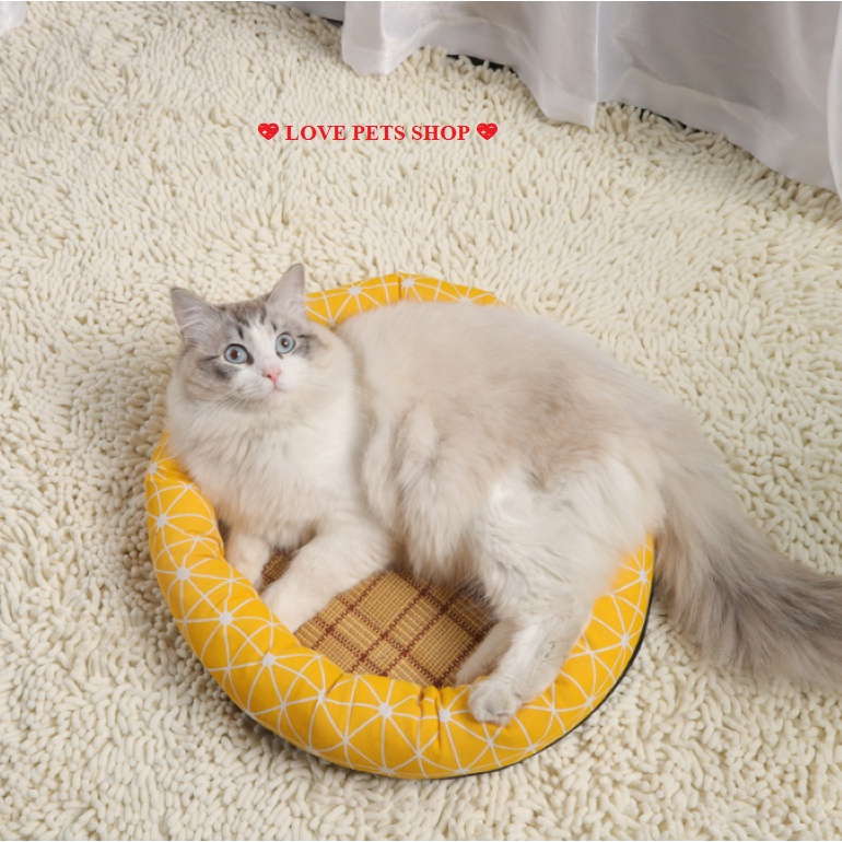 ĐỆM NẰM CHO CHÓ MÈO LÓT CHIẾU CÓI, NỆM NẰM CHO THÚ CƯNG - LOVE PETS SHOP
