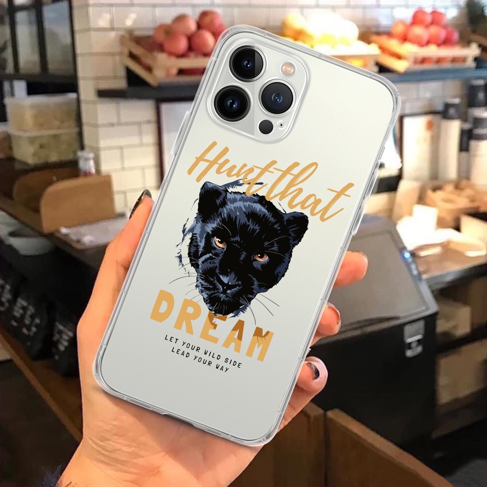 Vỏ ốp iPhone TPU dẻo trong suốt Be The Wild cho iPhone 6 đến 13 pro max - Chinchincase