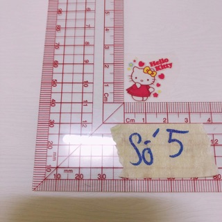 Set 2 Sticker ủi,hình ủi,patch ủi kitty mini
