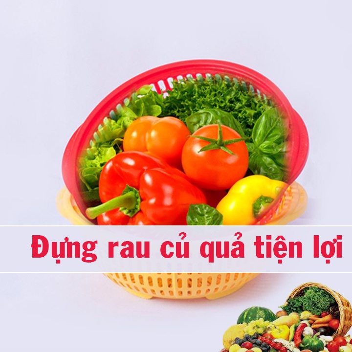 Rổ tai đựng rau, hoa quả Việt Nhật tiện dụng (MS: 3501) – Buôn rẻ 01402