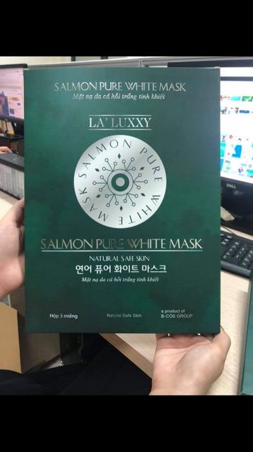 [siêu phẩm] MẶT NẠ DA CÁ HỒI TRẮNG TINH KHIẾT LAMER DR.LACIR - cấp ẩm và siêu trắng mịn mướt