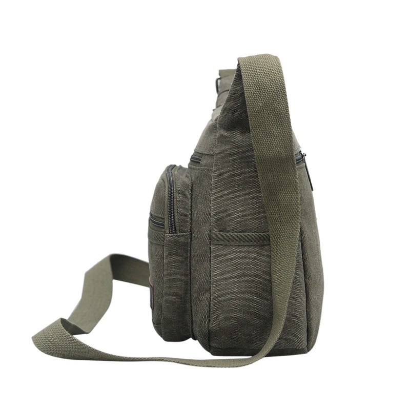✸☞ Túi đeo vai vải Canvas thiết kế cá tính cho nam | BigBuy360 - bigbuy360.vn