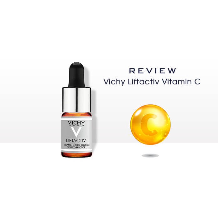 Dưỡng chất 15% Vitamin C làm sáng và cải thiện làn da lão hóa Vichy Lifactiv Vitamin C 10ml