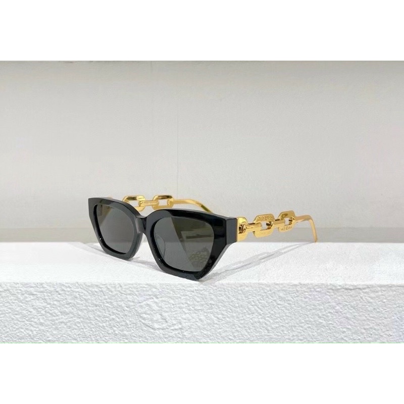 Kính hiệu mắt mèo xếch LV MÀU TRẮNG ĐEN BEO XÍCH dập logo hàng đẹp hot 2022