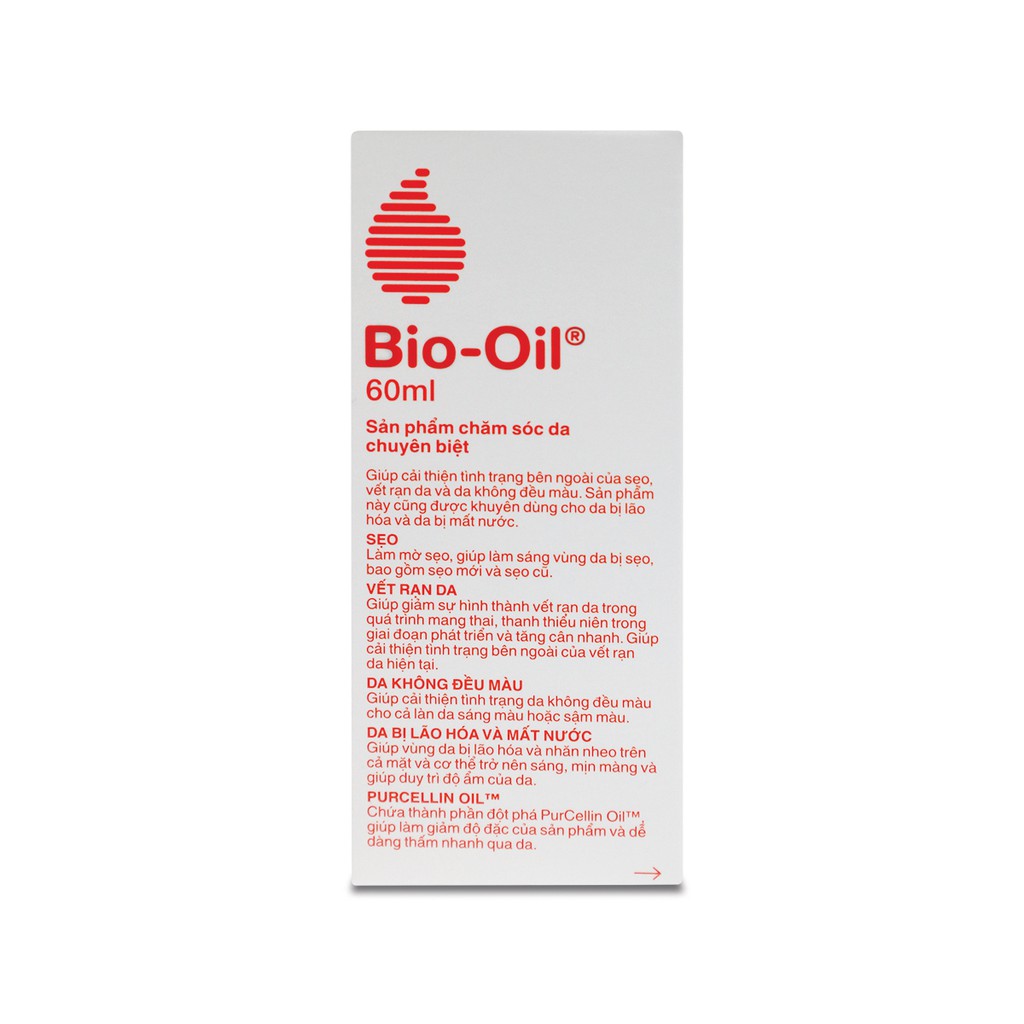 Bio-Oil Giúp mờ sẹo và giảm rạn da hiệu quả 60ml