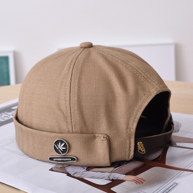 Mũ Thủy Thủ Mùa Hè Unisex Phong Cách Retro Chất Liệu Cotton Có Thể Điều Chỉnh Được beanie