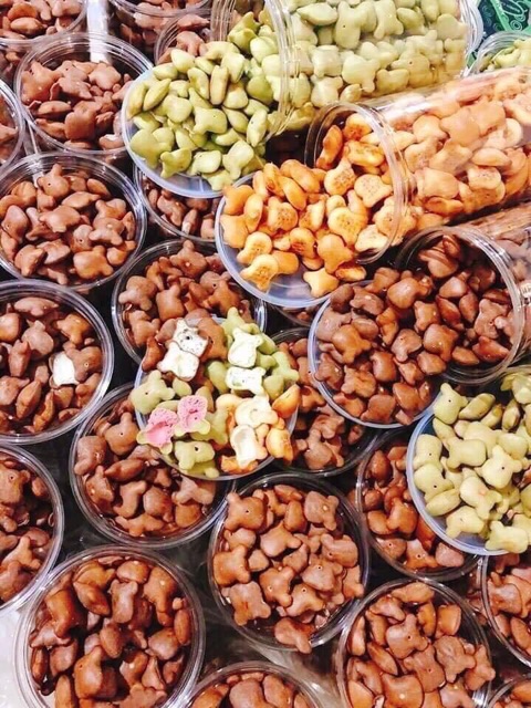 Bánh Gấu Mix 3 Vị - Hũ 400g