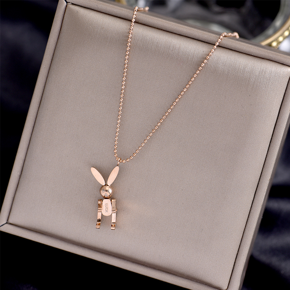 Vòng Cổ Mặt Thỏ Thời Trang Nữ Tính
