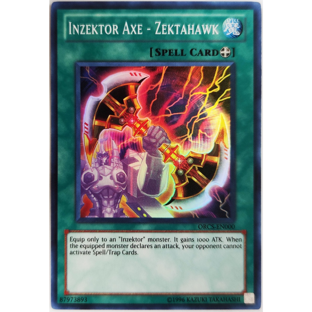 [Thẻ Yugioh] Inzektor Axe - Zektahawk |EN| Super Rare
