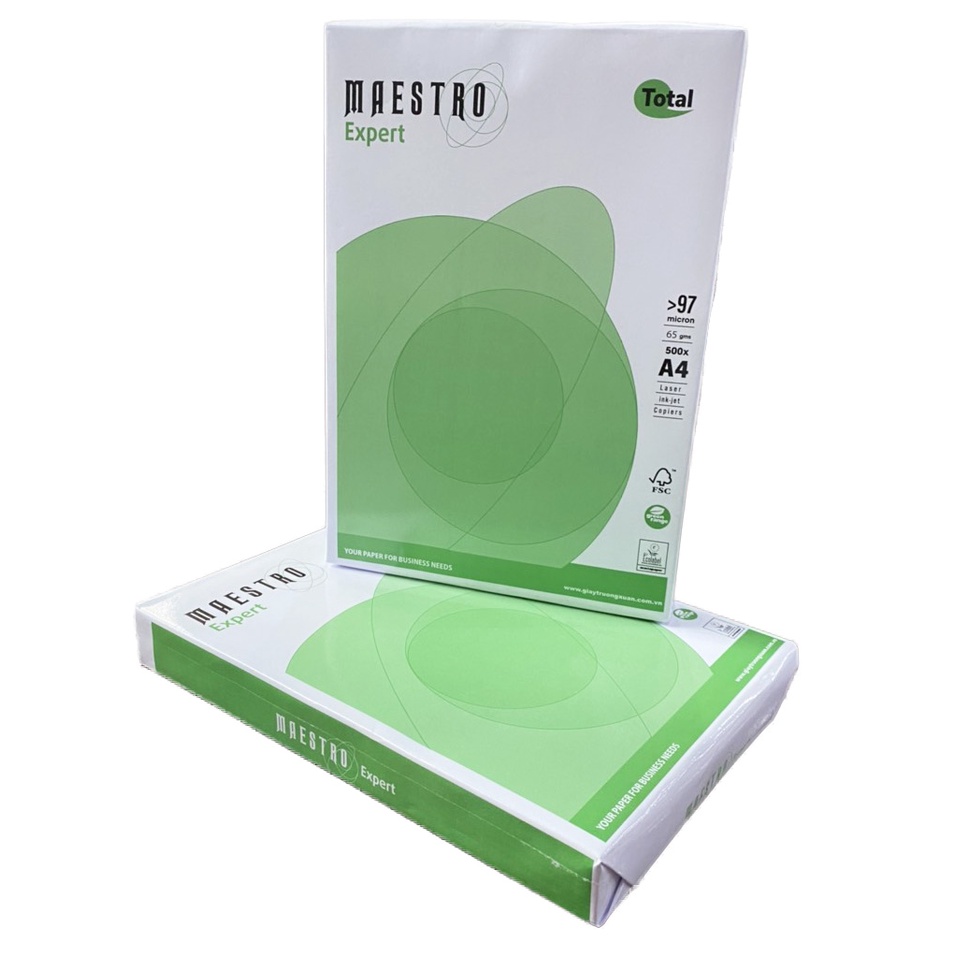 Giấy A4 Maestro Expert định lượng 65gsm