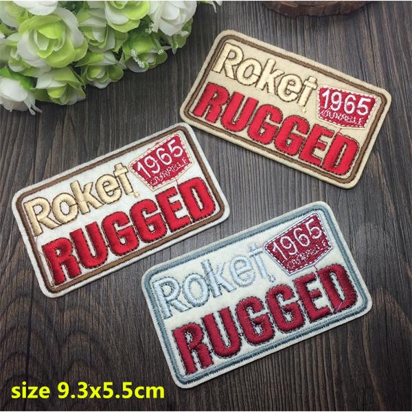 Thời Trang Nhãn Dán Trang Trí Quần Áo polo Thêu Hình Cánh Tay / Quần Dài Có Thể Ủi diy