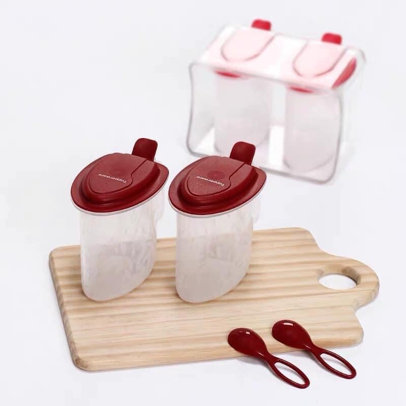 HỘP ĐỰNG GIA VỊ 500ML KÈM THÌA TUPPERWARE