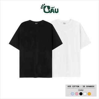 Áo thun tay lỡ Gấu 194 Unisex from rộng phong cách Local Brand Ulzzang vải coton cao cấp dày dặn, co dãn - TRƠN