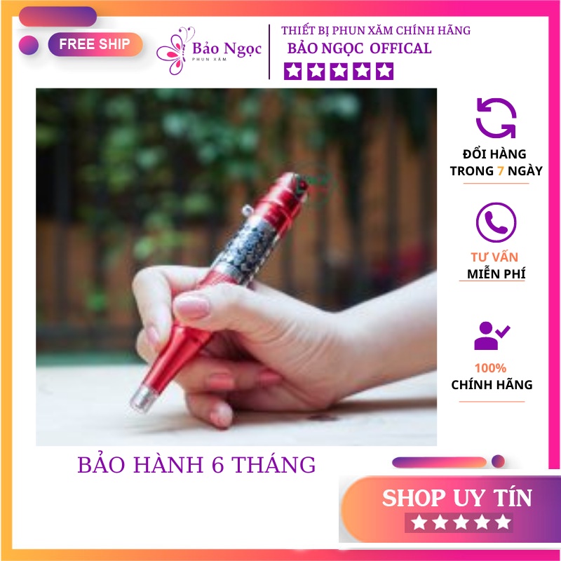 Máy rồng phun môi, mày, mí, hairstrock - Cho ra sản phẩm phun xăm ưng ý