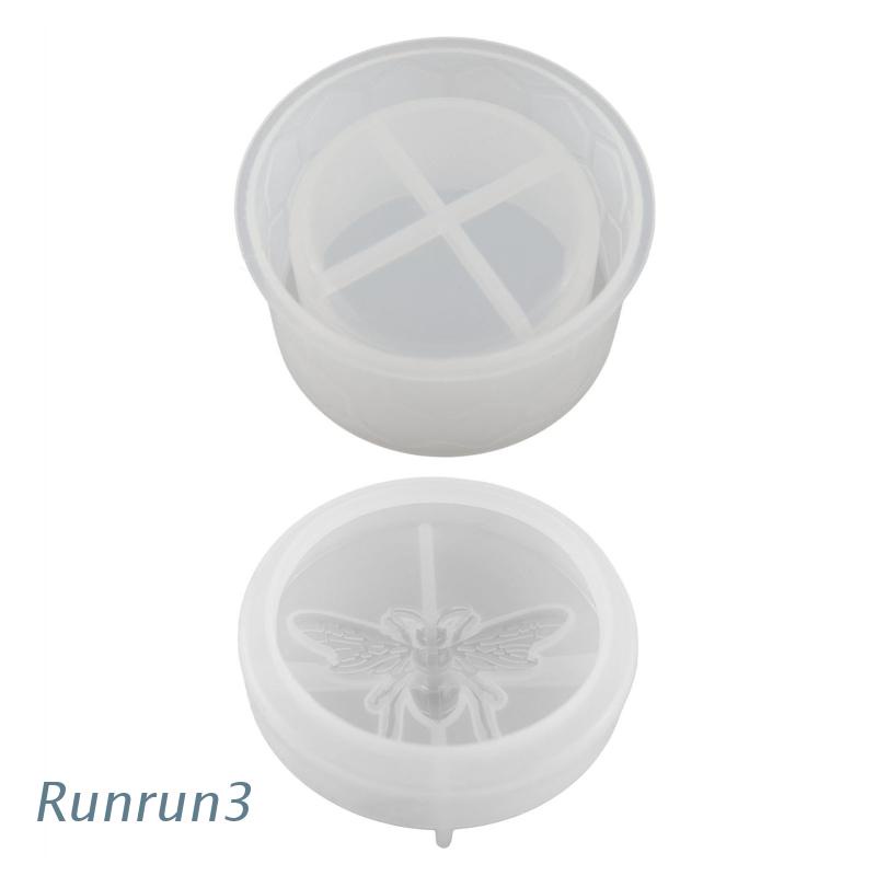 Khuôn Silicone Làm Hộp Đựng Mật Ong Tráng Gương Trang Trí Nhà Cửa