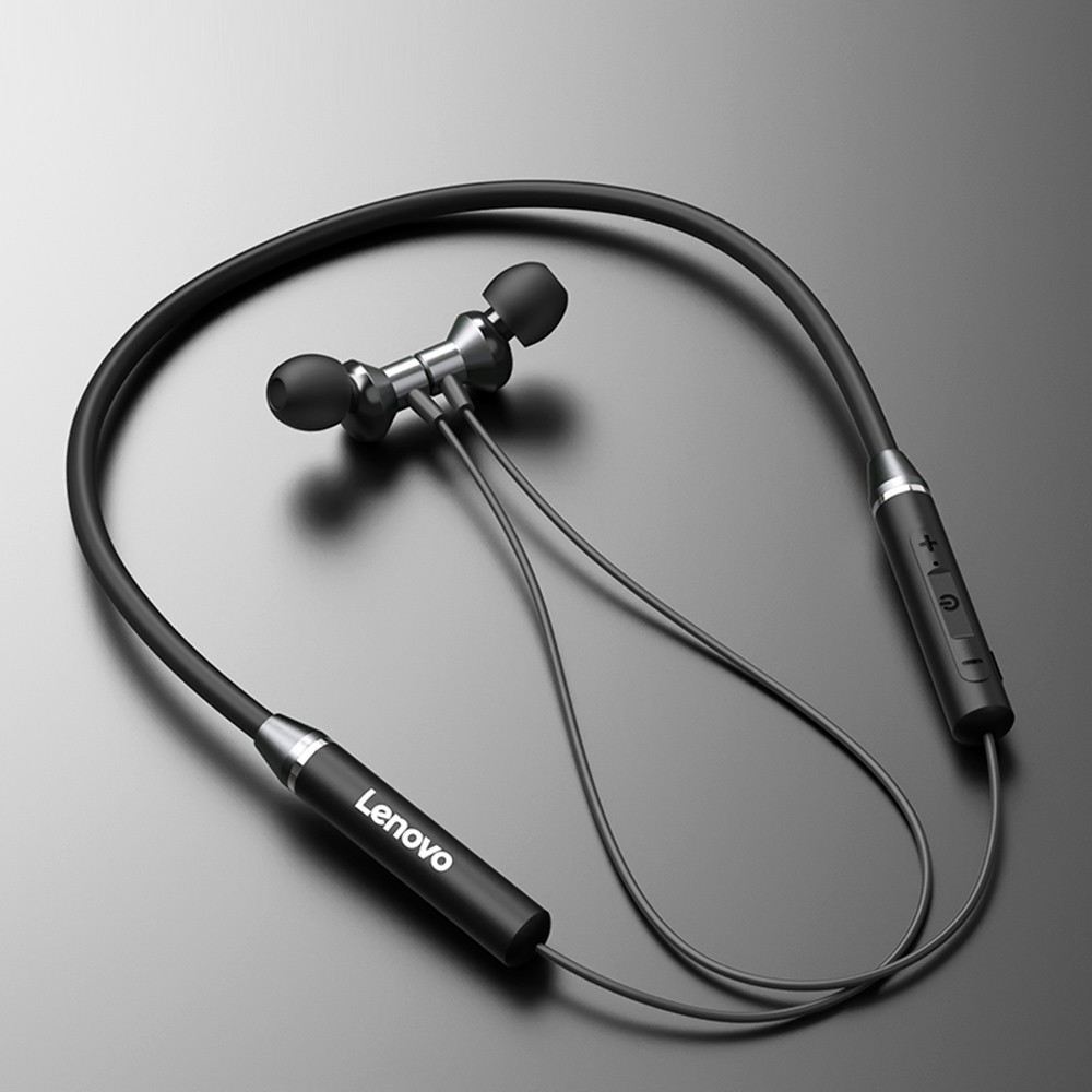 Tai Nghe Nhét Tai Bluetooth 5.0 Lenovo HE05 Chống Mồ Hôi IPX5 Cao Cấp