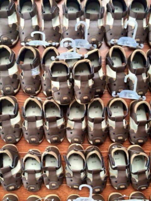 Sandal gấu bé trai 1-4y