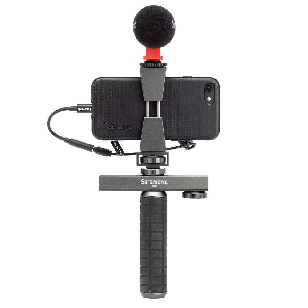 Bộ Thiết Bị Thu Âm Saramonic VGM - Hỗ Trợ Quay Video Ổn Định Trên Điện Thoại &amp; Máy Ảnh - Bảo Hành Chính Hãng 24 Tháng