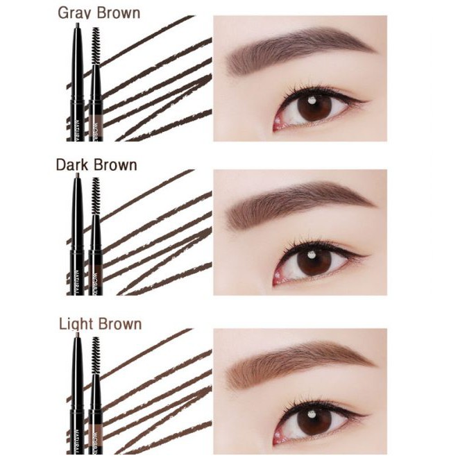 Chì Kẻ Mày Karadium Flat Eyebrow Pencil