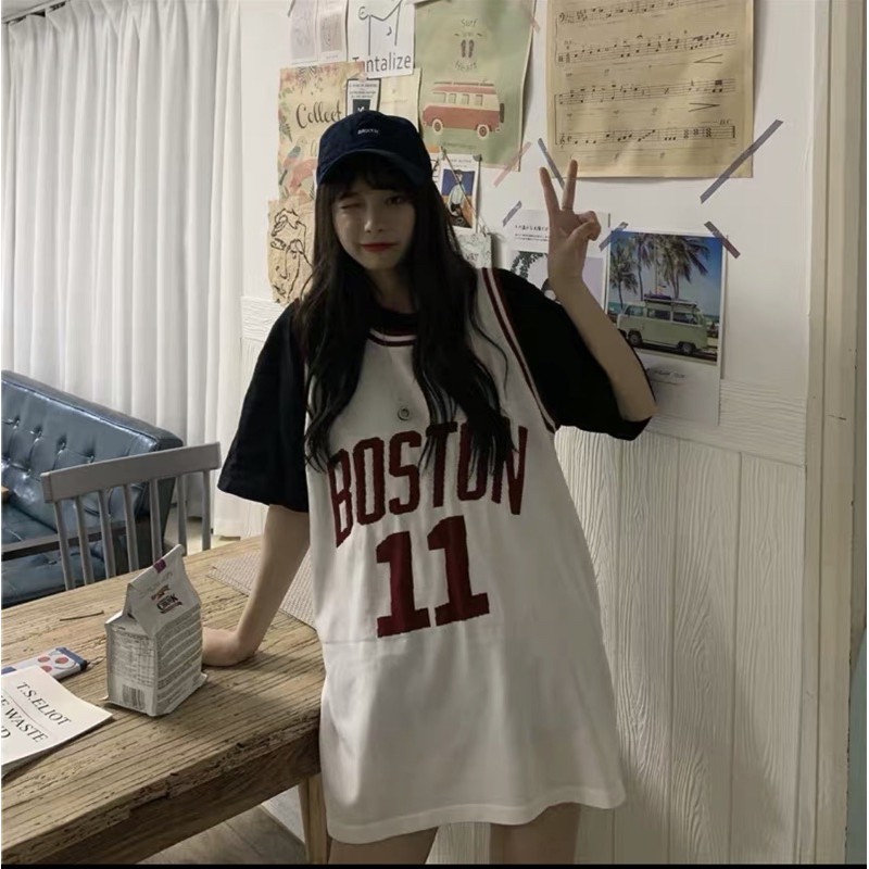 ÁO BÓNG RỔ NỮ SỐ 11 - MÀU ĐỎ 🏀 | BigBuy360 - bigbuy360.vn