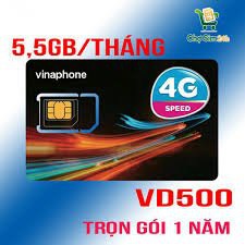 [XẢ CẢ LÔ LỘN XỘN] SIM 4G VINA D500 TRỌN GÓI 1 NĂM KHÔNG PHẢI NẠP TIỀN _ 5,5GB/THÁNG