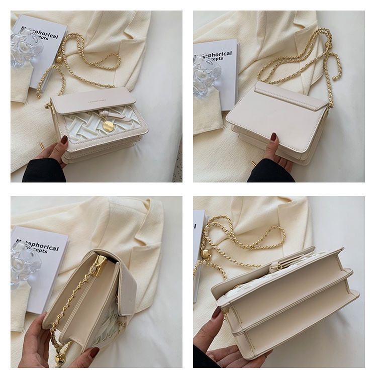 Túi đeo chéo vân đan - Hàng loại 1 - TB.Store DC470 20x14x8