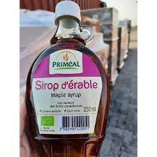 Siro cây phong hữu cơ Primeal 250mL